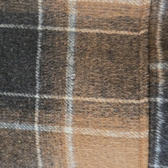 SHAQUILLE O'NEAL MENS BIG AND TALL "HONEY PLAID" FULL-ZIP JACKET COAT SIZE 4XLT - Picture 10 of 12